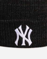 New Era New York Yankees 'Melange' Knitted Beanie Black