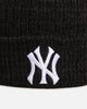New Era New York Yankees 'Melange' Knitted Beanie Black