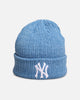 New Era New York Yankees 'Melange' Knitted Beanie Blue