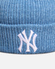 New Era New York Yankees 'Melange' Knitted Beanie Blue