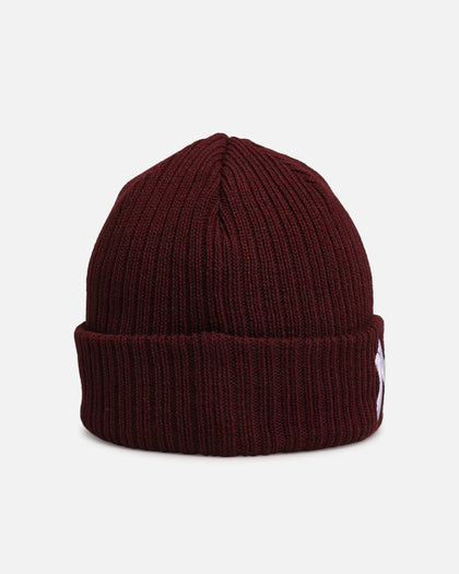 New Era New York Yankees 'Melange' Knitted Beanie Burgundy