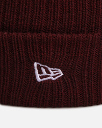 New Era New York Yankees 'Melange' Knitted Beanie Burgundy
