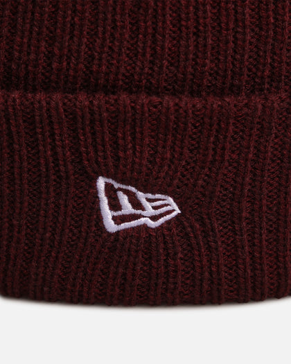 New Era New York Yankees 'Melange' Knitted Beanie Burgundy