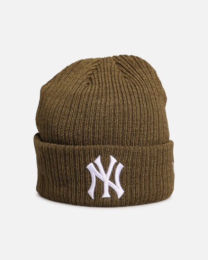 New Era New York Yankees 'Melange' Knitted Beanie Olive