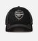 47 Brand Arsenal FC 'Contrast Stitch' 47 Clean Up Strapback Black/Bone