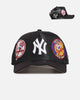 New Era New York Yankees 'Mesh Crown All Over Logos' 9FORTY A-Frame Snapback Official Team Colour