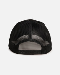 New Era New Zealand Warriors 'NRL Mesh Crown' 9FORTY A-Frame Trucker Snapback Black