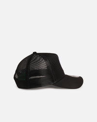 New Era Parramatta Eels 'NRL Mesh Crown' 9FORTY A-Frame Trucker Snapback Black