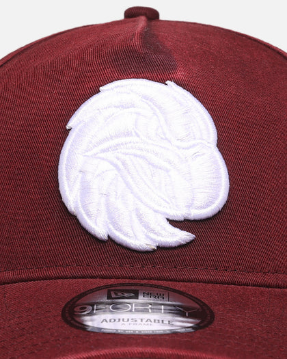 New Era Manly-Warringah Sea Eagles 'NRL Washed OTC' 9FORTY A-Frame Snapback Dark Purple