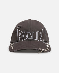 Loiter Pain Strapback Hat Black