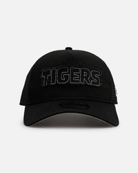 New Era Detroit Tigers 'Distressed' 9FORTY A-Frame Trucker Snapback Black/White
