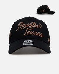 47 Brand Houston Texans 'Round Em Up' '47 Offside Strapback Black
