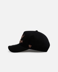 47 Brand Wyoming Cowboys 'Round Em Up' '47 Offside Snapback Black