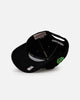 Mitchell & Mess Oregon Ducks 'Shadow Script' Pro Pinch Snapback Black