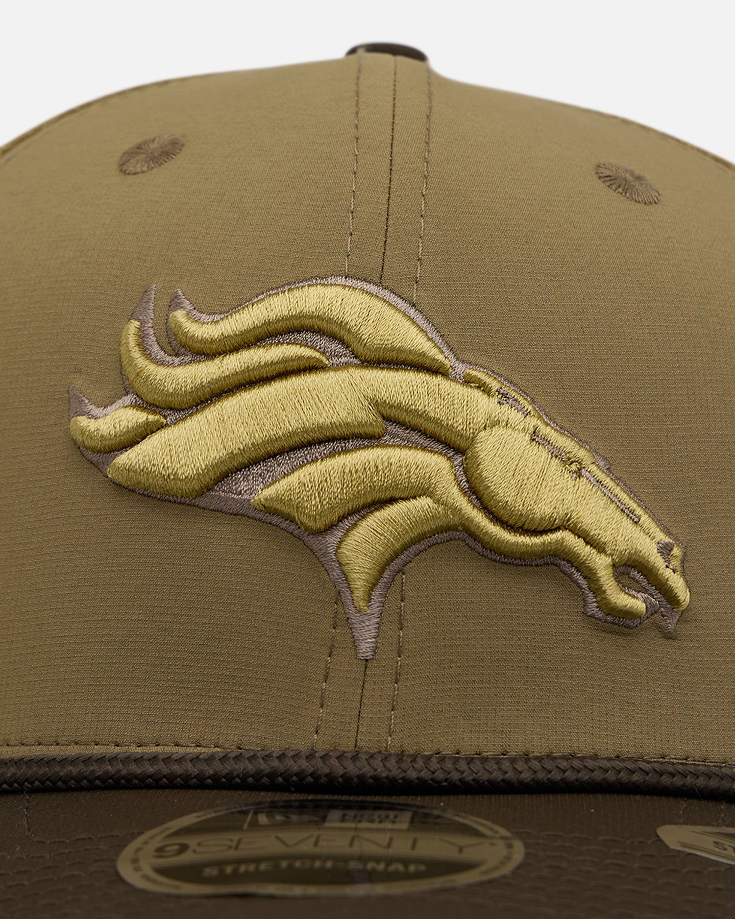 New Era Denver Broncos 'Salute' 9SEVENTY Snapback Olive | Culture