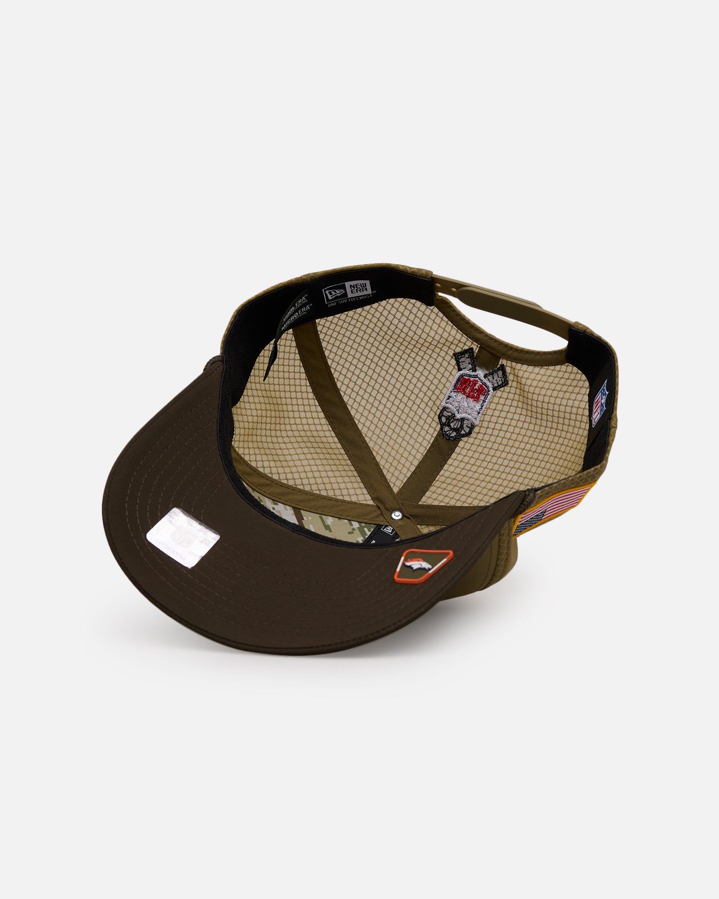 New Era Denver Broncos 'Salute' 9SEVENTY Snapback Olive | Culture