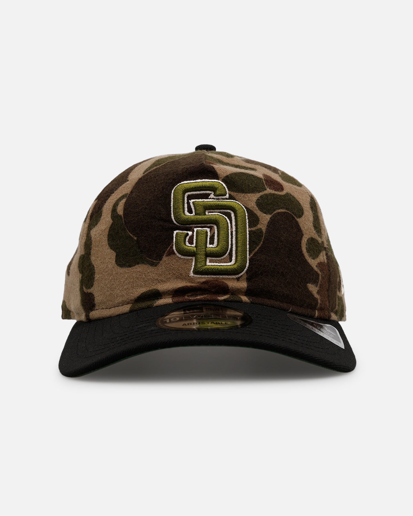 New Era San Diego Padres 'Wool Duck Camo' 19TWENTY Strapback Duck