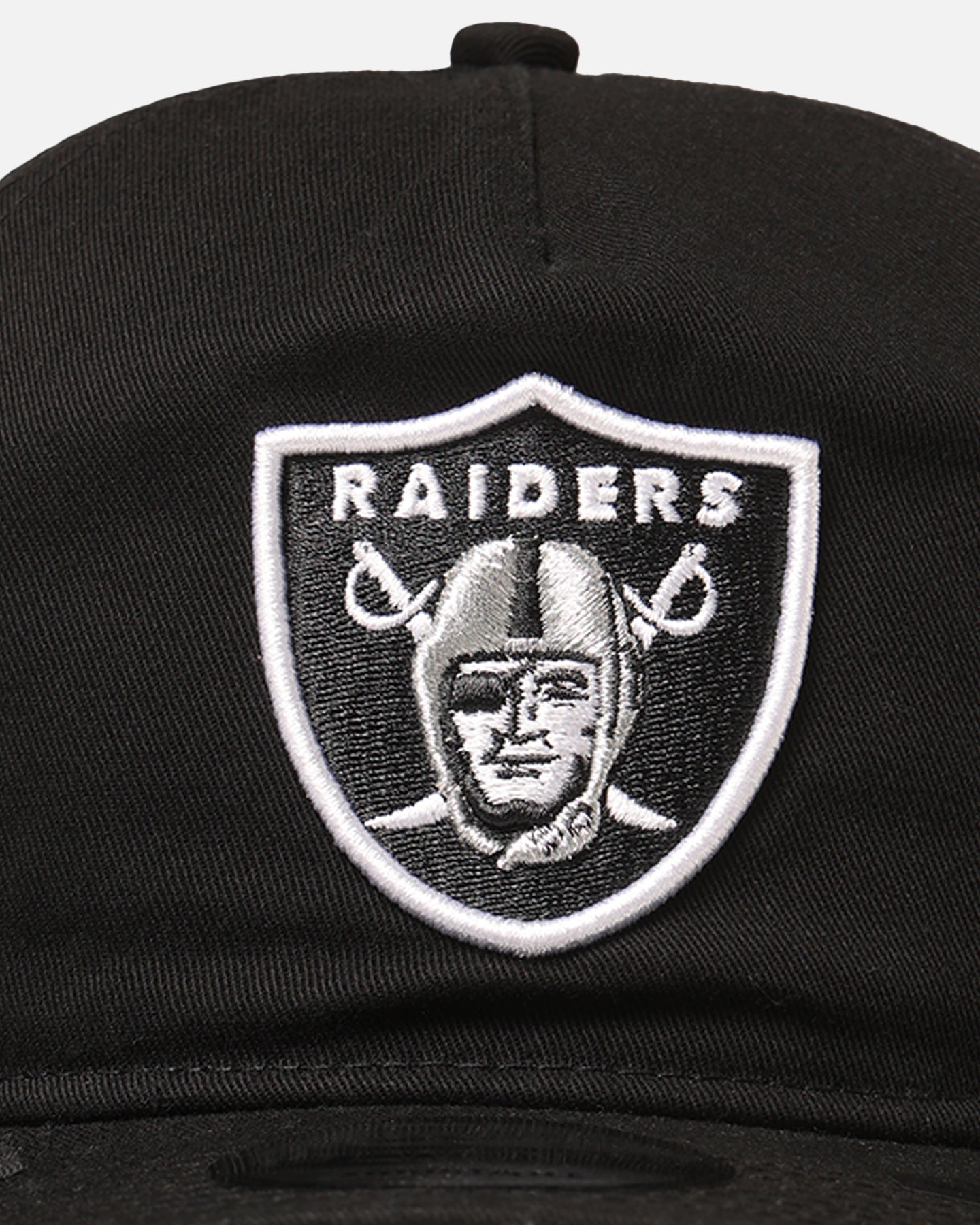 80〜90's RAIDERS newera black cap Men's New Era Black Las Vegas Raiders Throwback 9FIFTY Adjustable