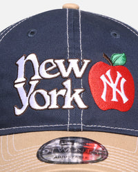 New Era New York Yankees ' Big Apple' 9TWENTY Strapback Blue/Tan