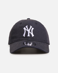 New Era New York Yankees 'Vintage Canvas' 9TWENTY Strapback Washed Navy