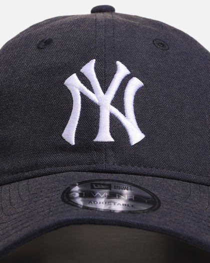 New Era New York Yankees 'Vintage Canvas' 9TWENTY Strapback Washed Navy