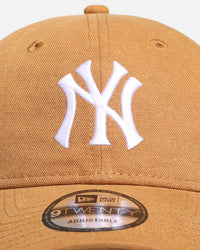 New Era New York Yankees 'Vintage Canvas' 9TWENTY Strapback Bronze