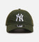 New Era New York Yankees 'Vintage Canvas' 9TWENTY Strapback Washed Green