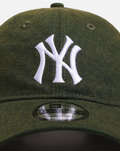 New Era New York Yankees 'Vintage Canvas' 9TWENTY Strapback Washed Green