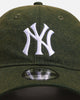 New Era New York Yankees 'Vintage Canvas' 9TWENTY Strapback Washed Green
