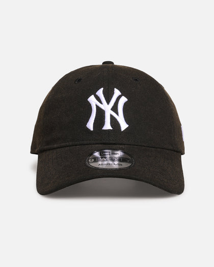 New Era New York Yankees 'Vintage Canvas' 9TWENTY Strapback Washed Black