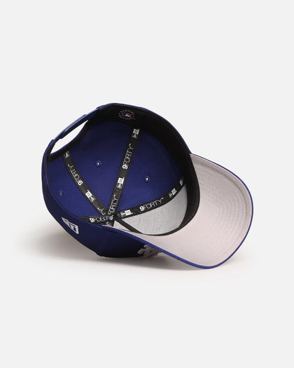 New Era Los Angeles Dodgers 'Double Logo' 9FORTY A-Frame Snapback Official Team Colour