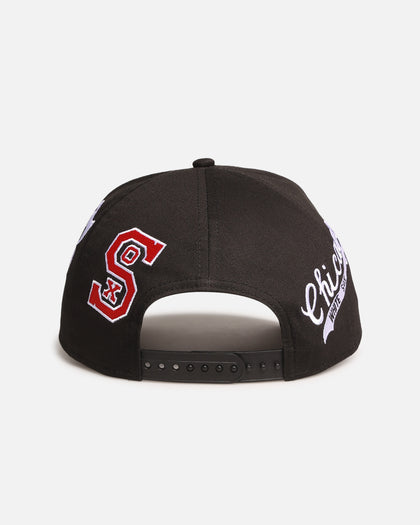 New Era Chicago White Sox 'MLB All Over Logos' 9FORTY A-Frame Snapback Official Team Colour