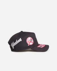 New Era New York Yankees 'MLB All Over Logos' 9FORTY A-Frame Snapback Official Team Colour