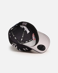 New Era New York Yankees 'MLB All Over Logos' 9FORTY A-Frame Snapback Official Team Colour