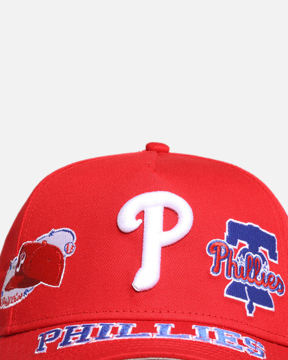 New Era Philadelphia Phillies 'Running Stitch' 9FORTY A-Frame Snapback | Culture Kings US