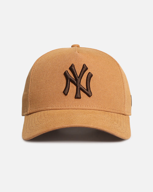 New Era New York Yankees 'Washed Canvas' 9FORTY A-Frame Snapback Bronze