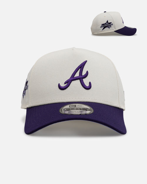 New Era Atlanta Braves 'Purple Haze 2.0' 9FORTY A-Frame Snapback Chrome/Purple