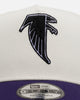 New Era Atlanta Falcons 'Purple Haze 2.0' 9FORTY A-Frame Snapback Chrome/Purple