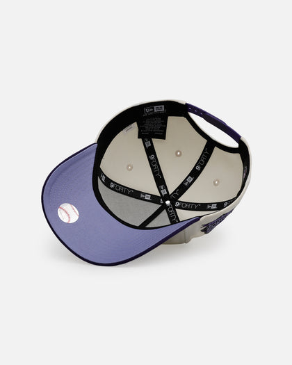 New Era Los Angeles Dodgers 'Purple Haze 2.0' 9FORTY A-Frame Snapback Chrome/Purple