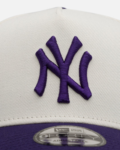 New Era New York Yankees 'Purple Haze 2.0' 9FORTY A-Frame Snapback Chrome/Purple