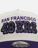 New Era San Francisco 49ers 'Purple Haze 2.0' 9FORTY A-Frame Snapback Chrome/Purple