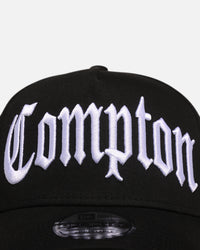 New Era Compton 'Homage' 9FORTY A-Frame Snapback Black/White