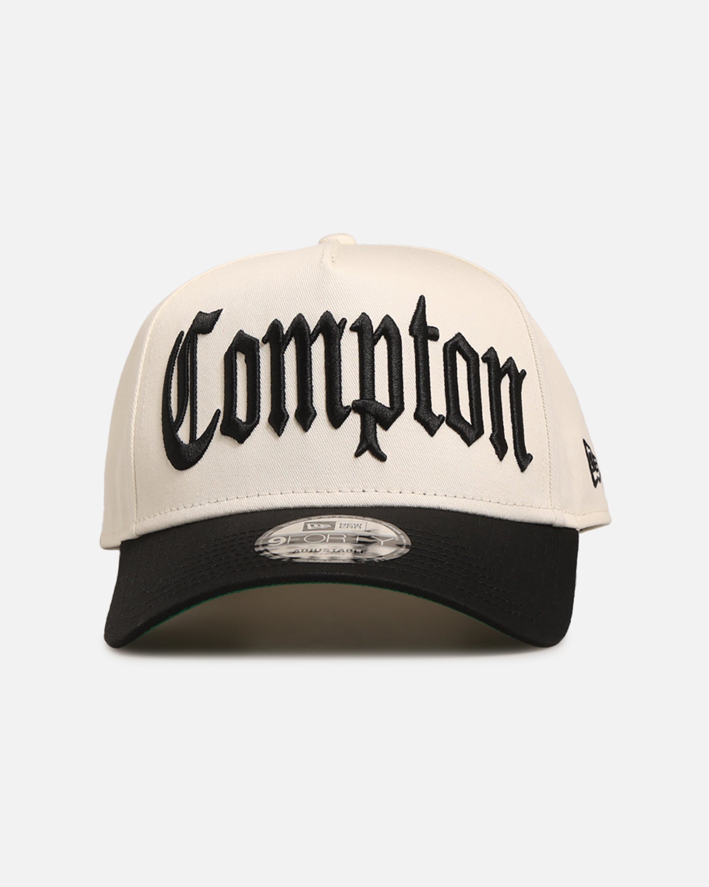 New Era Compton 'Homage' 9FORTY A-Frame Snapback Chrome White