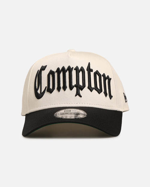 New Era Compton 'Homage' 9FORTY A-Frame Snapback Chrome White/Black
