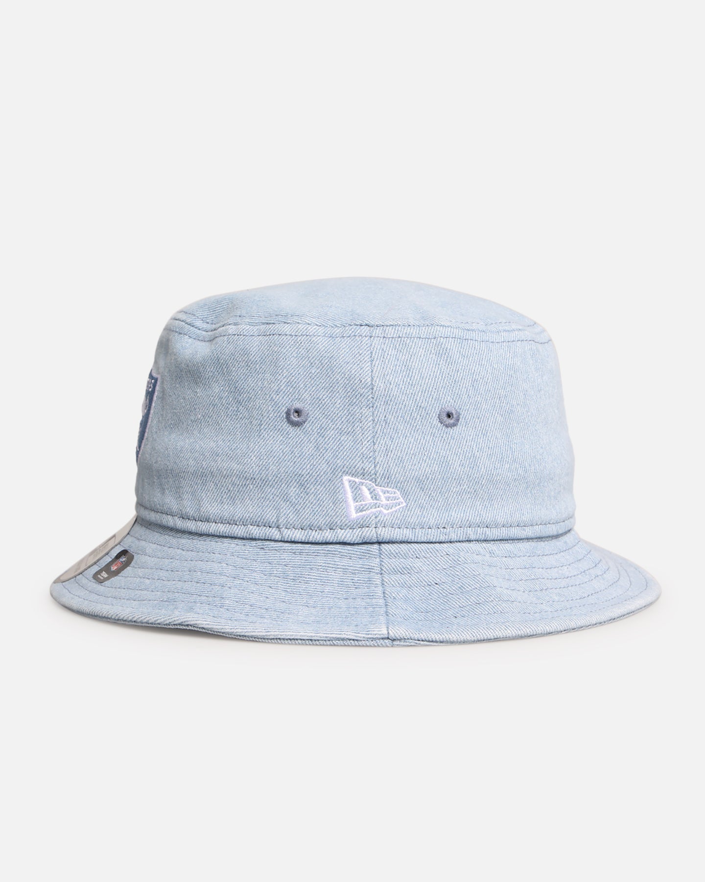 New Era Las Vegas Raiders 'Washed Denim' Bucket Hat Blue Washed