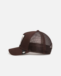 Goorin Bros Prick Trucker Snapback Brown