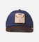 Goorin Bros Two Tone Skull Trucker Snapback Lilac
