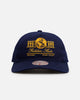 Mitchell & Ness Golden State Warriors 'Worldwide' Deadstock Snapback Navy