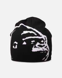 X-Large Gorilla Skull Beanie Black