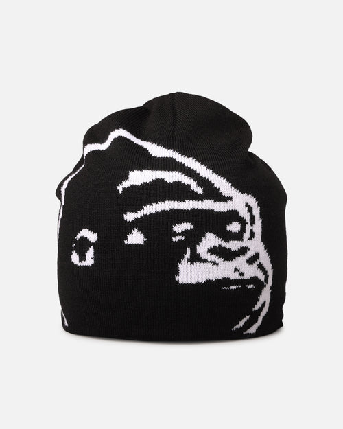 X-Large Gorilla Skull Beanie Black